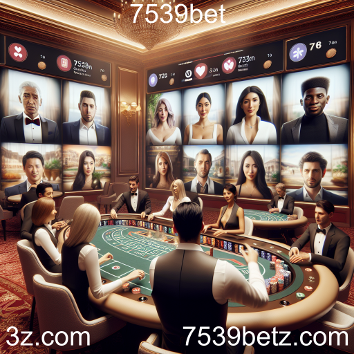 A Experiência Imersiva dos Jogos Ao Vivo em 7539bet